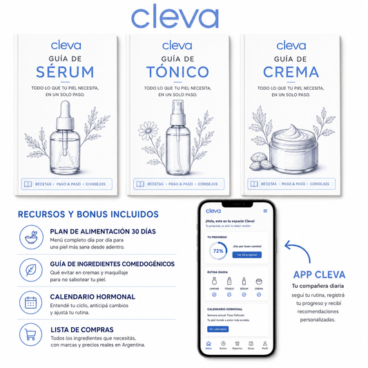 Cleva Acne System — Rutina Completa para Piel Limpia y Sin Imperfecciones